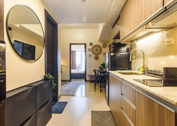 Apartamento Modern 1br In Bgc Mckinley With 1gbps Wifi Pool Gym Manila