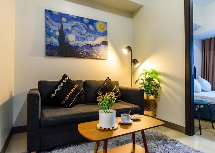 Modern 1br In Bgc Mckinley With 1gbps Wifi Pool Gym Apartamento
